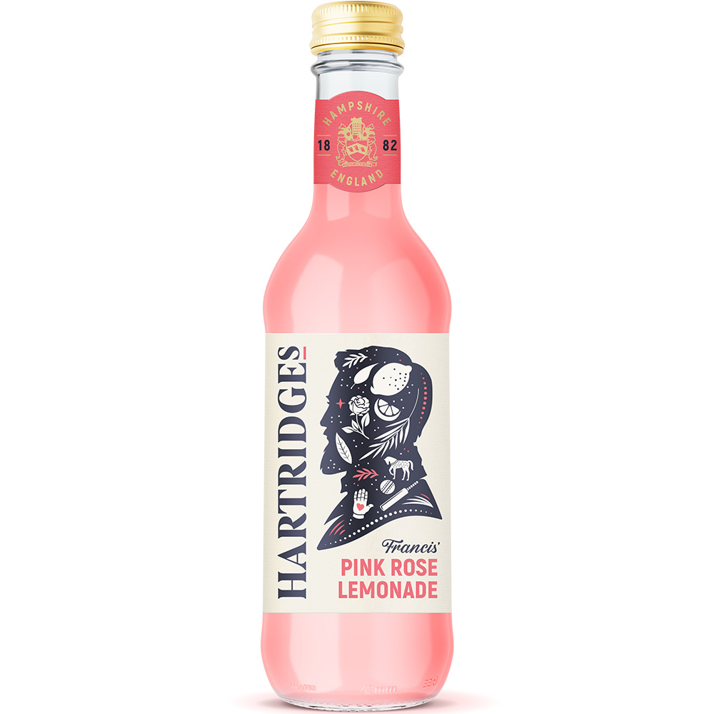 Hartridges Sparkling Pink Rose Lemonade
