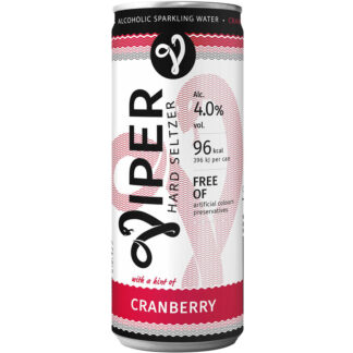 Viper Hard Seltzer Cranberry CAN
