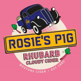 Westons Rosie's Pig Rhubarb Cloudy Cider